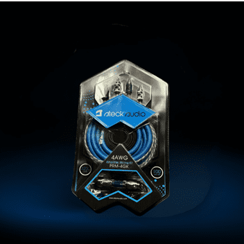 A blue and black plastic box with some kind of object